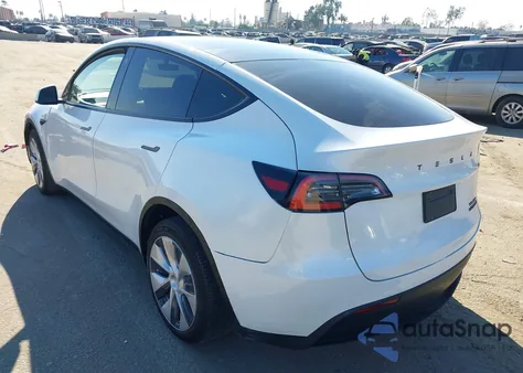 2021 Tesla Model Y Long Range Dual Motor All-Wheel Drive из США, поврежденный, VIN 5YJYGDEE5MF072572